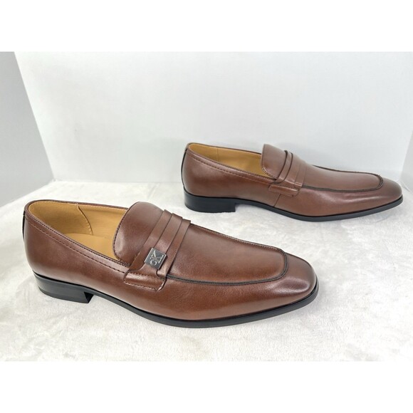 Calvin Klein Jameson Loafers Brown Slip-On Dress Shoes Mens Size 10.5 CMJIMNON-R main image 4
